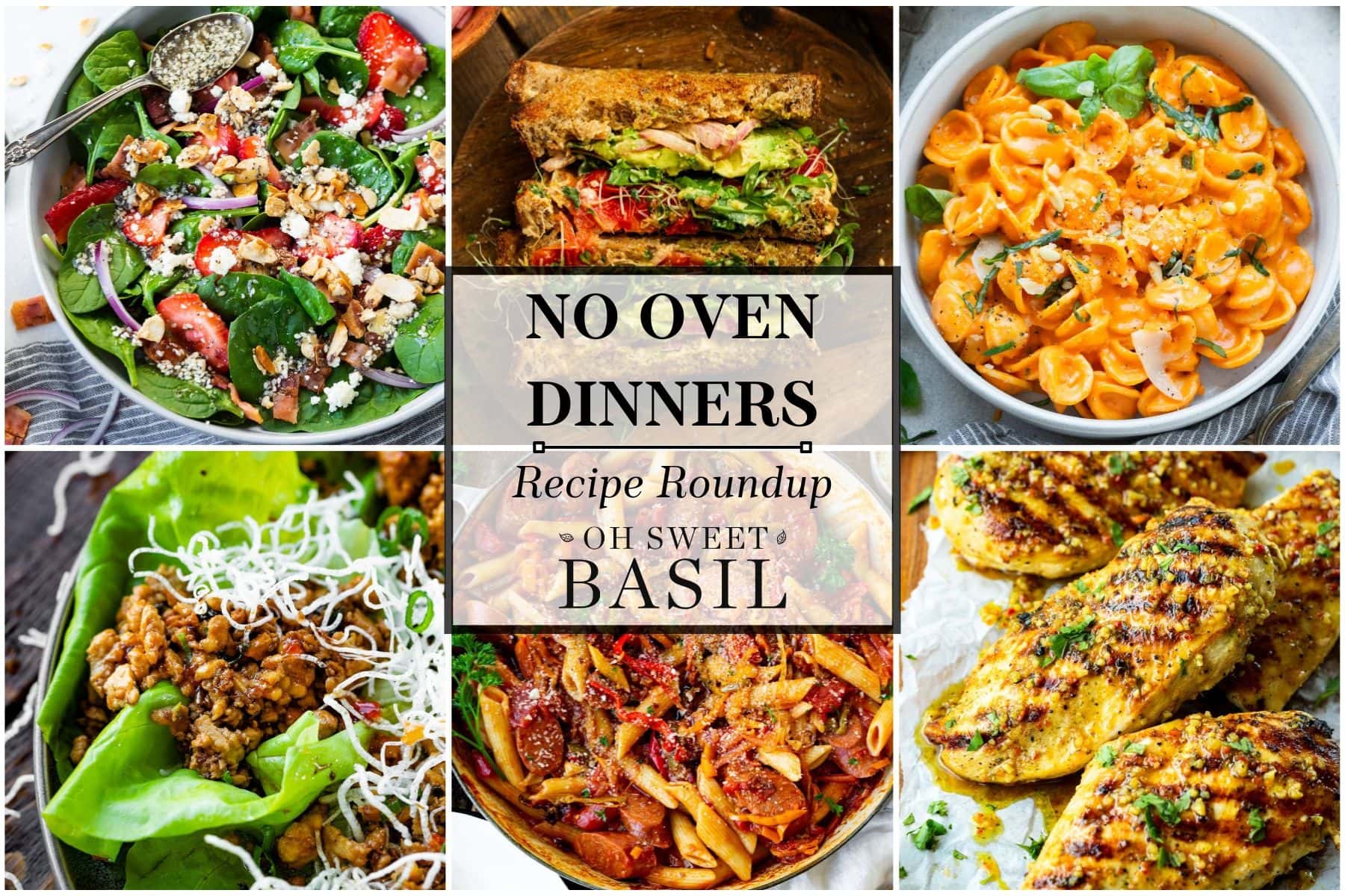 25 No Oven Easy Summer Dinners for Hot Days