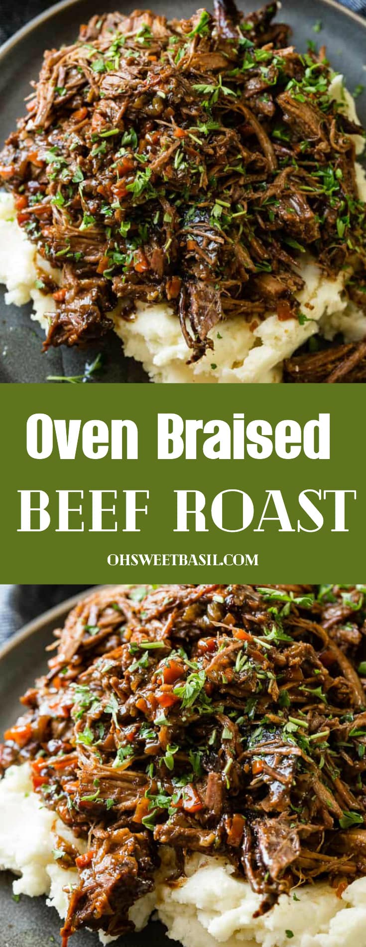 Oven Braised Beef Roast Oh Sweet Basil