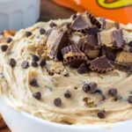 Creamy, smooth, completely addictive peanut butter cheesecake dip is the perfect treat for get togethers, movie nights, potlucks, or whenever you're looking for a seriously delicious peanut butter treat!