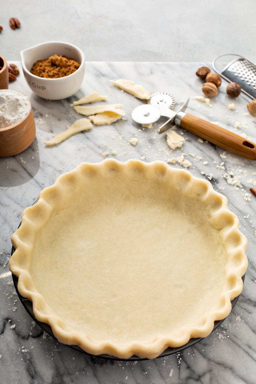 My Favorite All Butter Pie Crust Recipe (So Easy!) Oh Sweet Basil