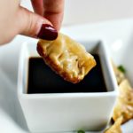 Pork Dumplings - Ground pork, garlic, ginger, and Asian spices are mixed together and stuffed in pre-made wonton wrappers to steamed to perfection to make the most amazing pork dumplings. Don’t forget the Sriracha Soy Sauce for dipping!