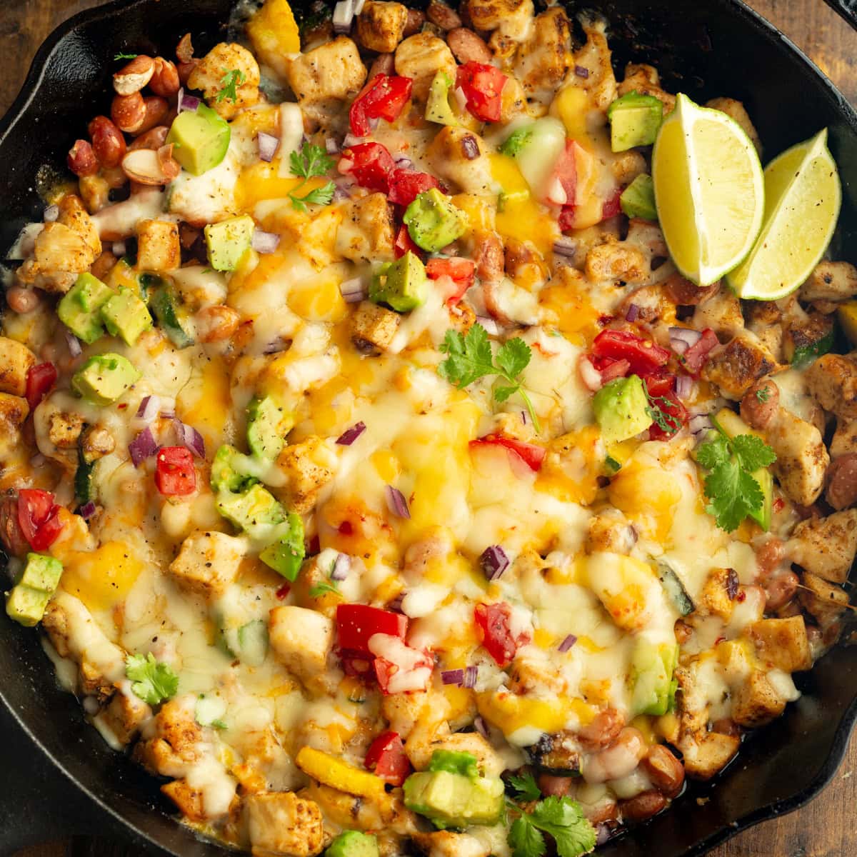 One Skillet Chicken