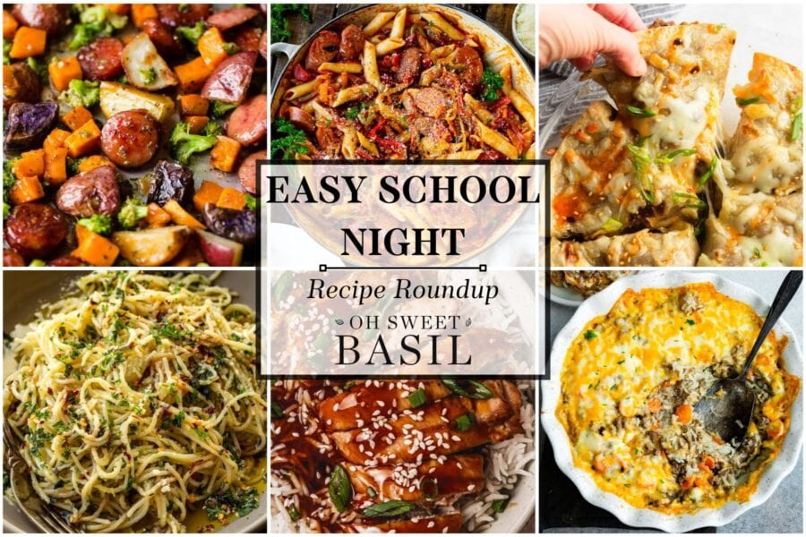 Easy School Night Dinner Recipes