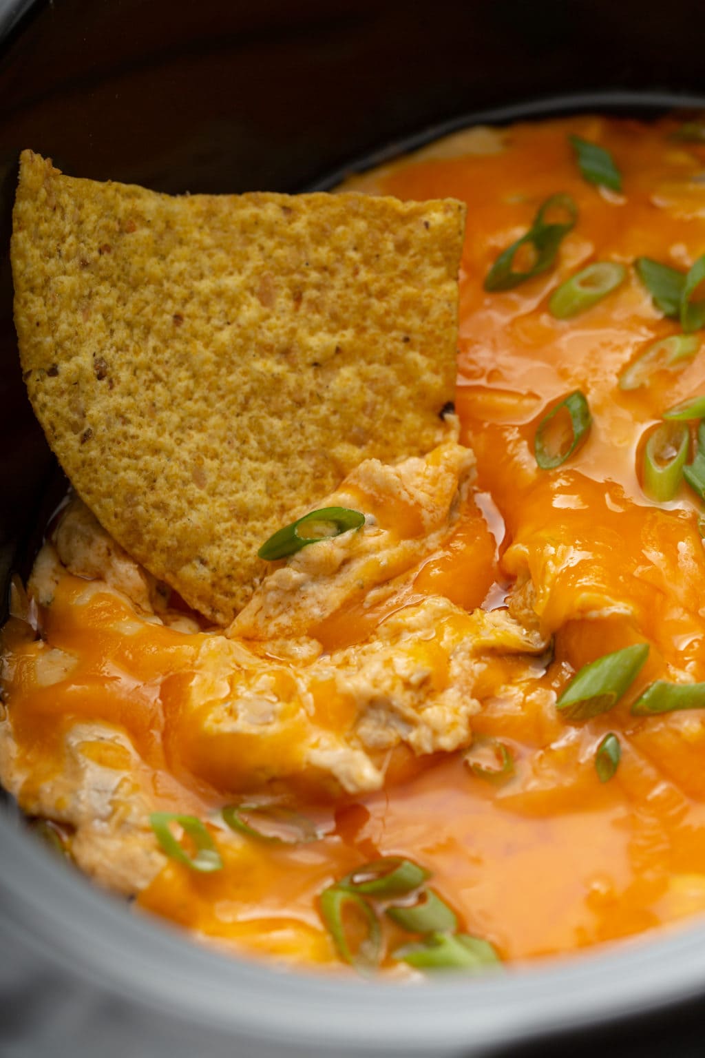 Slow Cooker Buffalo Chicken Dip Oh Sweet Basil
