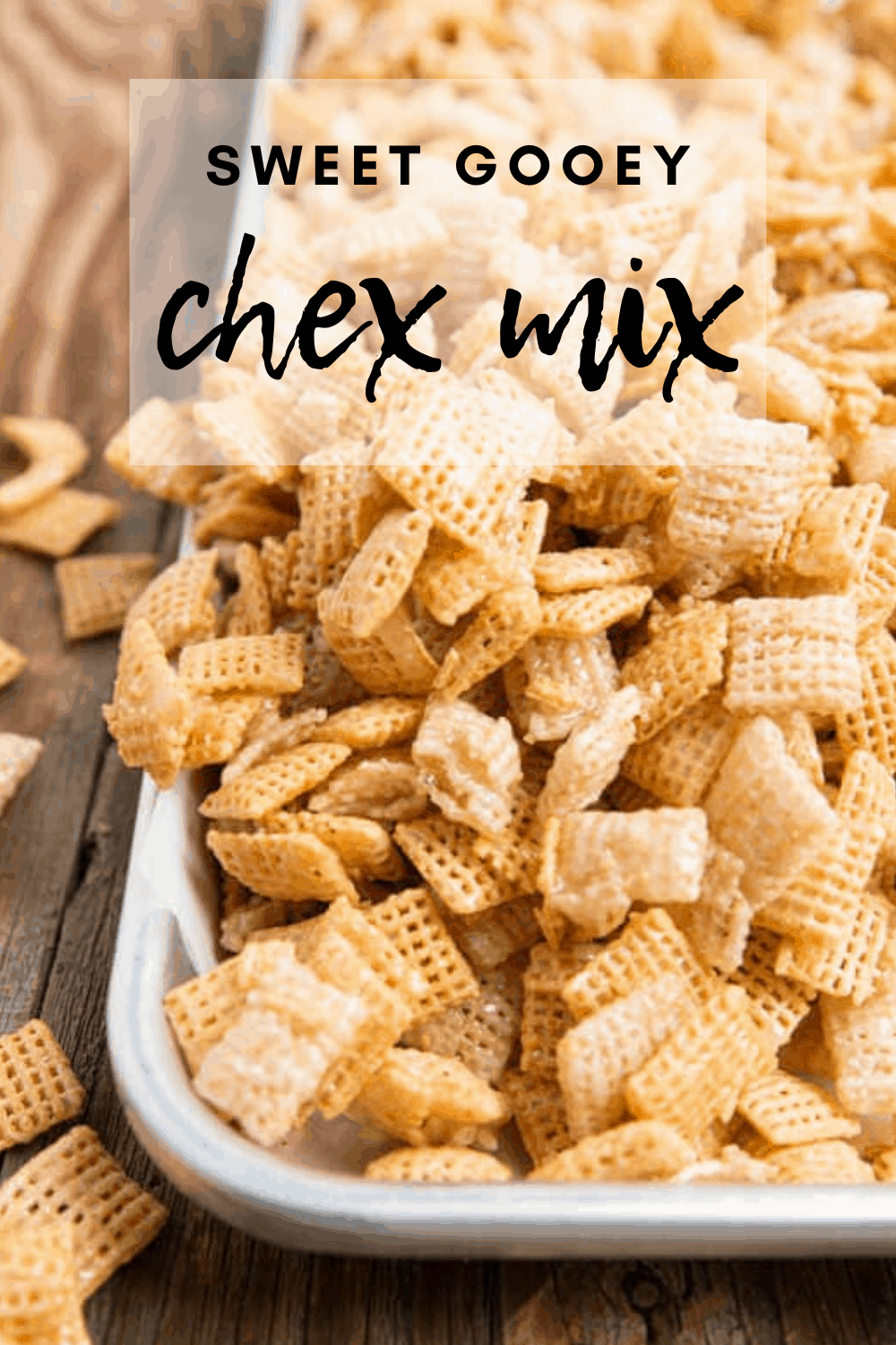 Coconut Sweet Chex Mix - Oh Sweet Basil