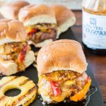 Just wait until that teriyaki sauce is dripping down your fingers as you bite into these Hawaiian Turkey Burgers Sliders! ohsweetbasil.com