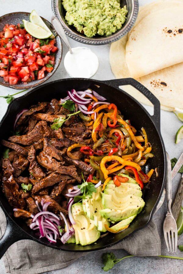 Mexican Steak Fajitas Marinade (+ Steak Fajitas Recipe!) Oh Sweet Basil