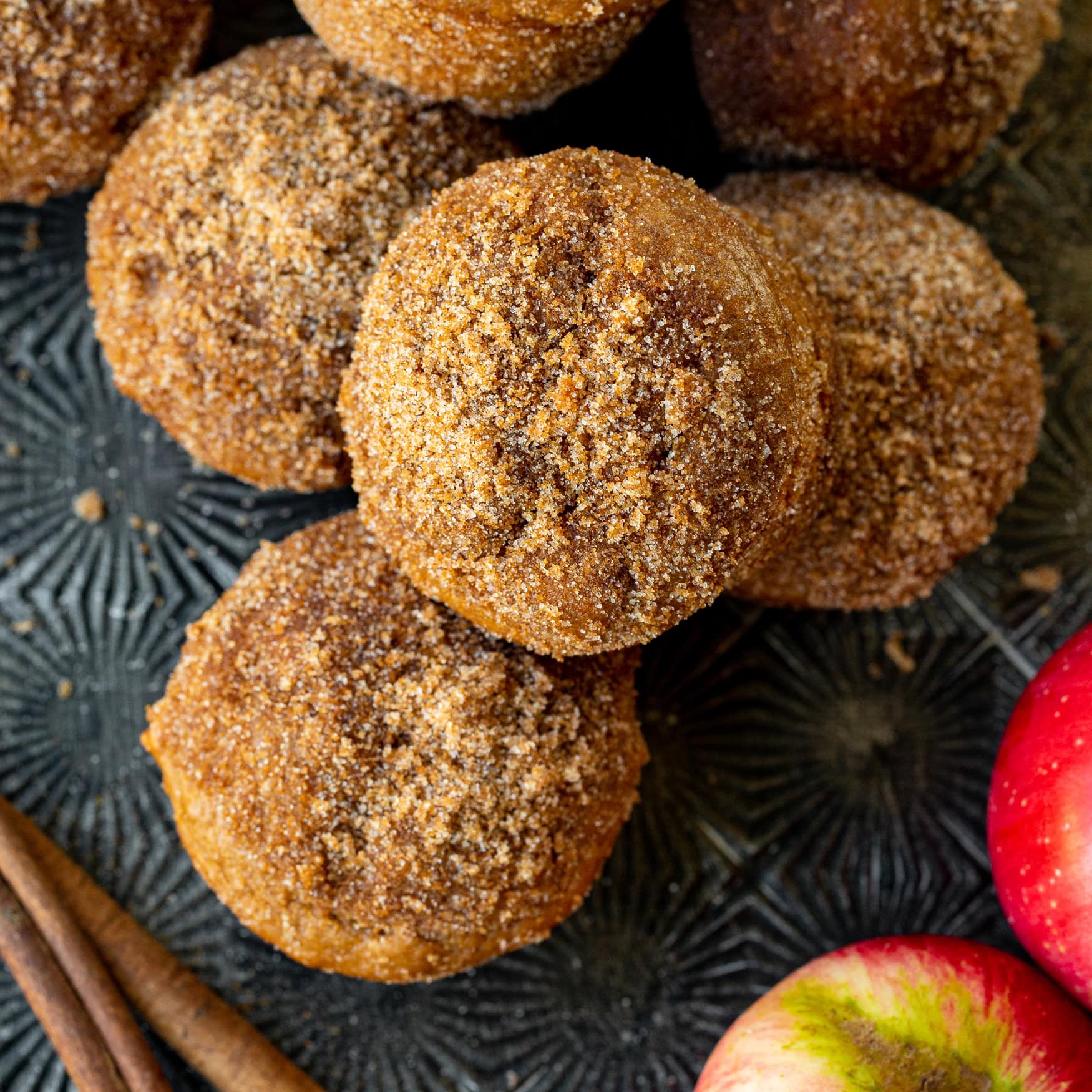 Apple Cider Donut Muffins