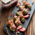 We often think of strawberries for strawberry shortcake, but try this twist of bacon wrapped strawberry stuffed jalapenos for the perfect summer appetizer! ohsweetbasil.com