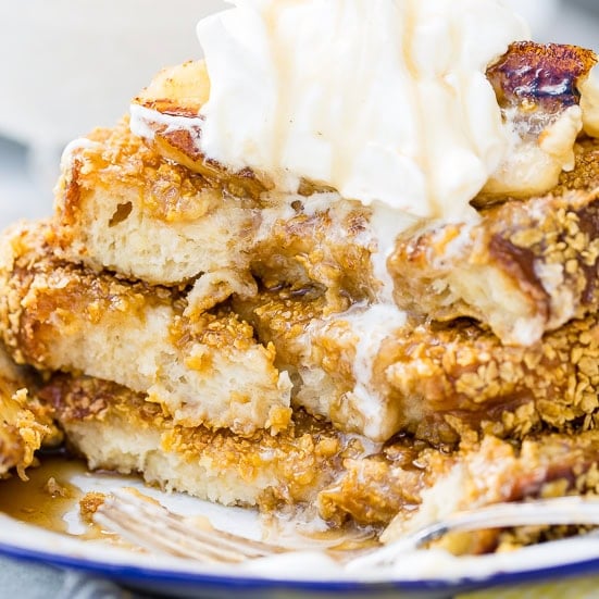 Cade's Bananas Foster French Toast