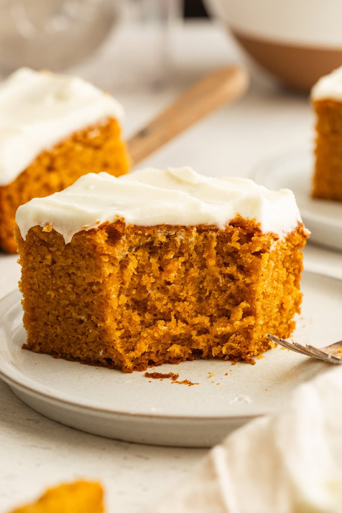 The Best Pumpkin Cake with Cream Cheese Frosting
