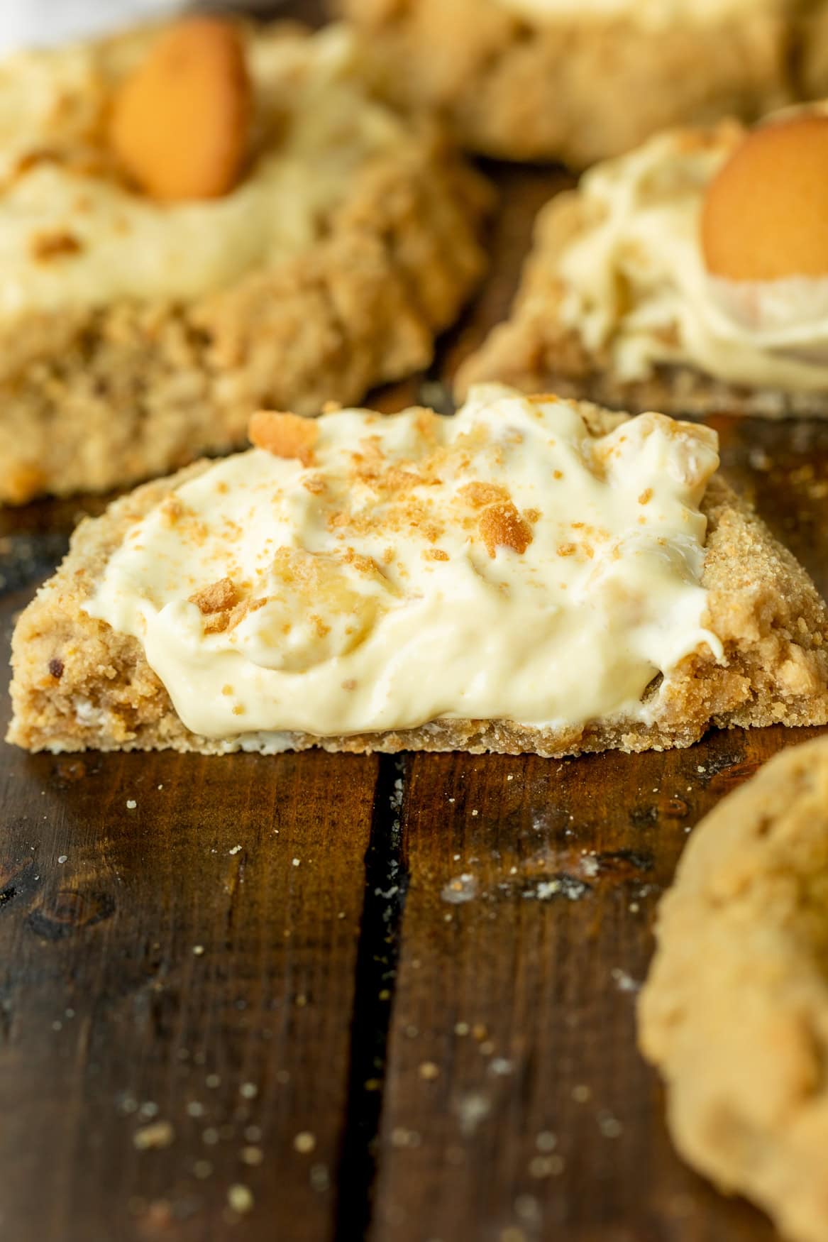 Image result for Banana Cream Pie Cookies - Crumbl Copycat