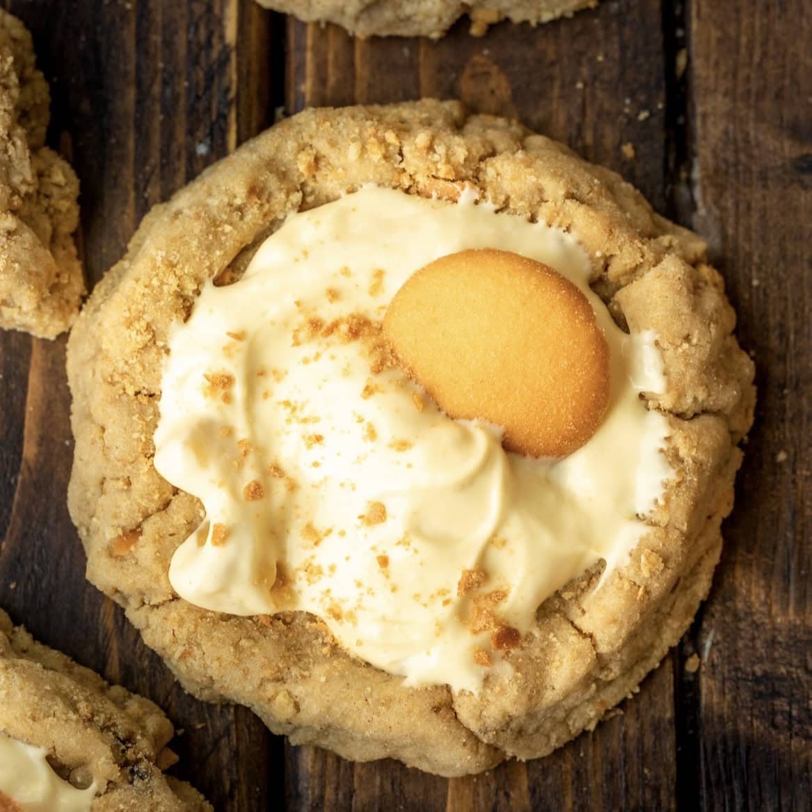 Banana Cream Pie Cookies
