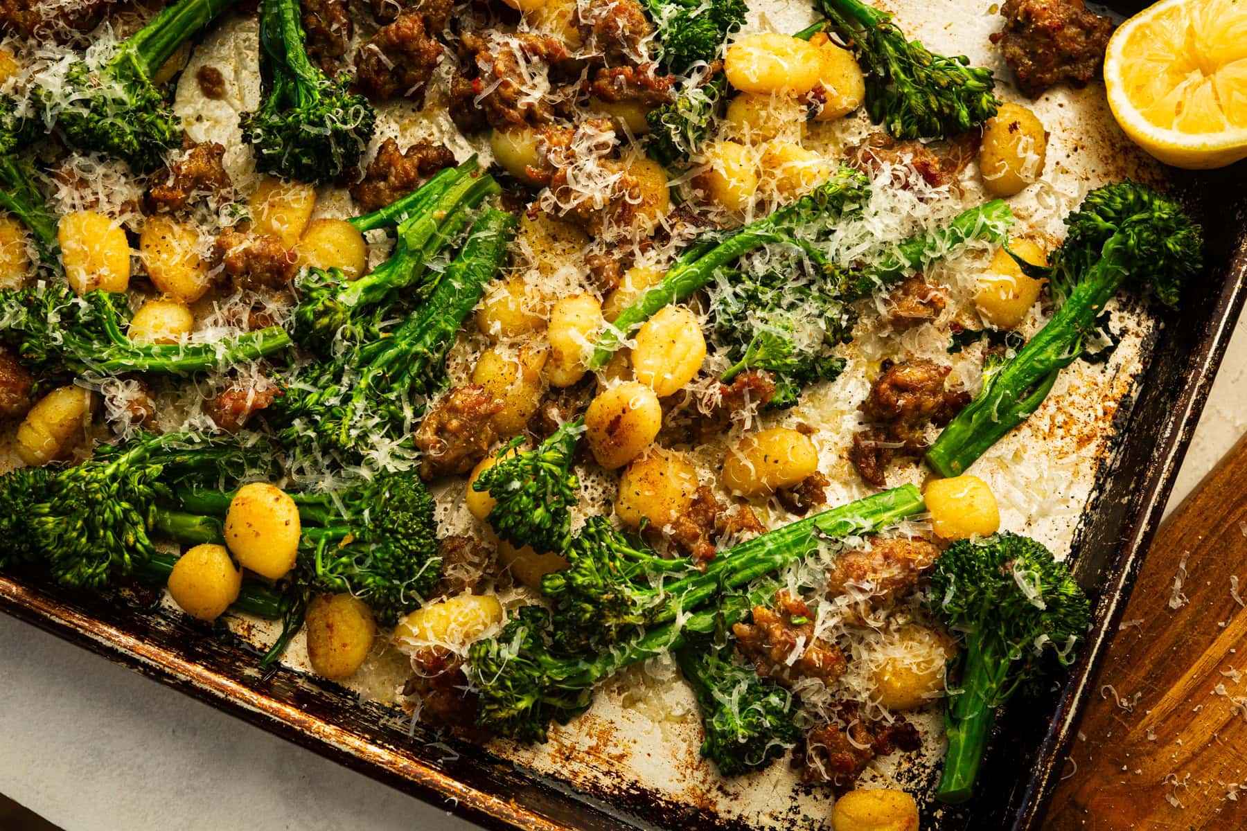 Busy Day Sheet Pan Gnocchi and Sausage