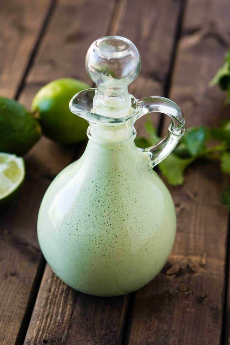 Cafe Rio Creamy Tomatillo Cilantro Ranch Dressing