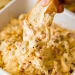 A small list of ingredients, one slow cooker and you've got yourself a cheesy slow cooker sausage dip! We use Marzetti Ranch dip to add more flavor! ohsweetbasil.com