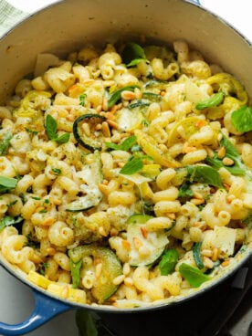 Cheesy Summer Zucchini Pasta Recipe