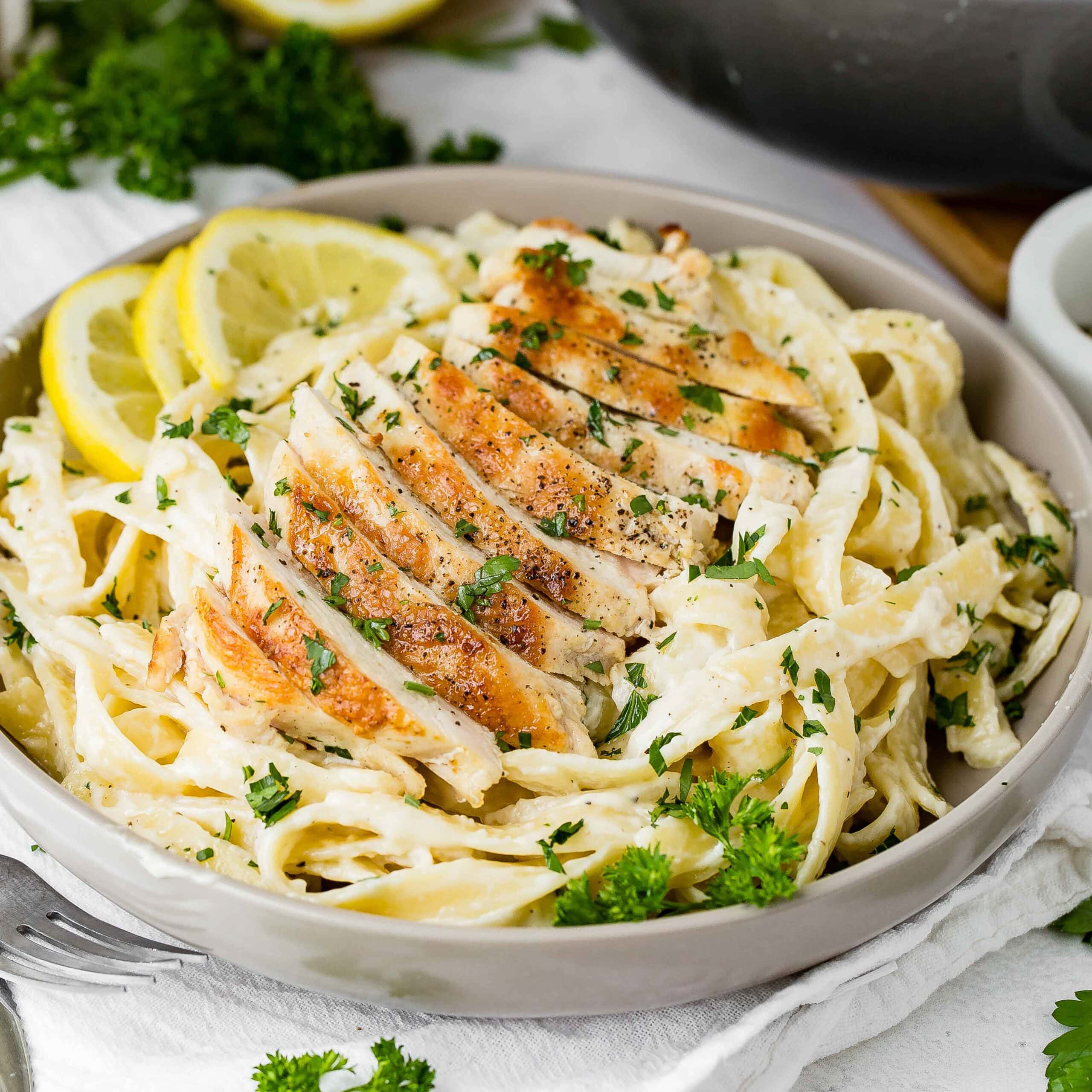 Chicken Fettuccine Alfredo
