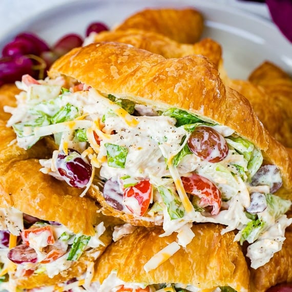 Our Favorite Chicken Salad Croissant Sandwich