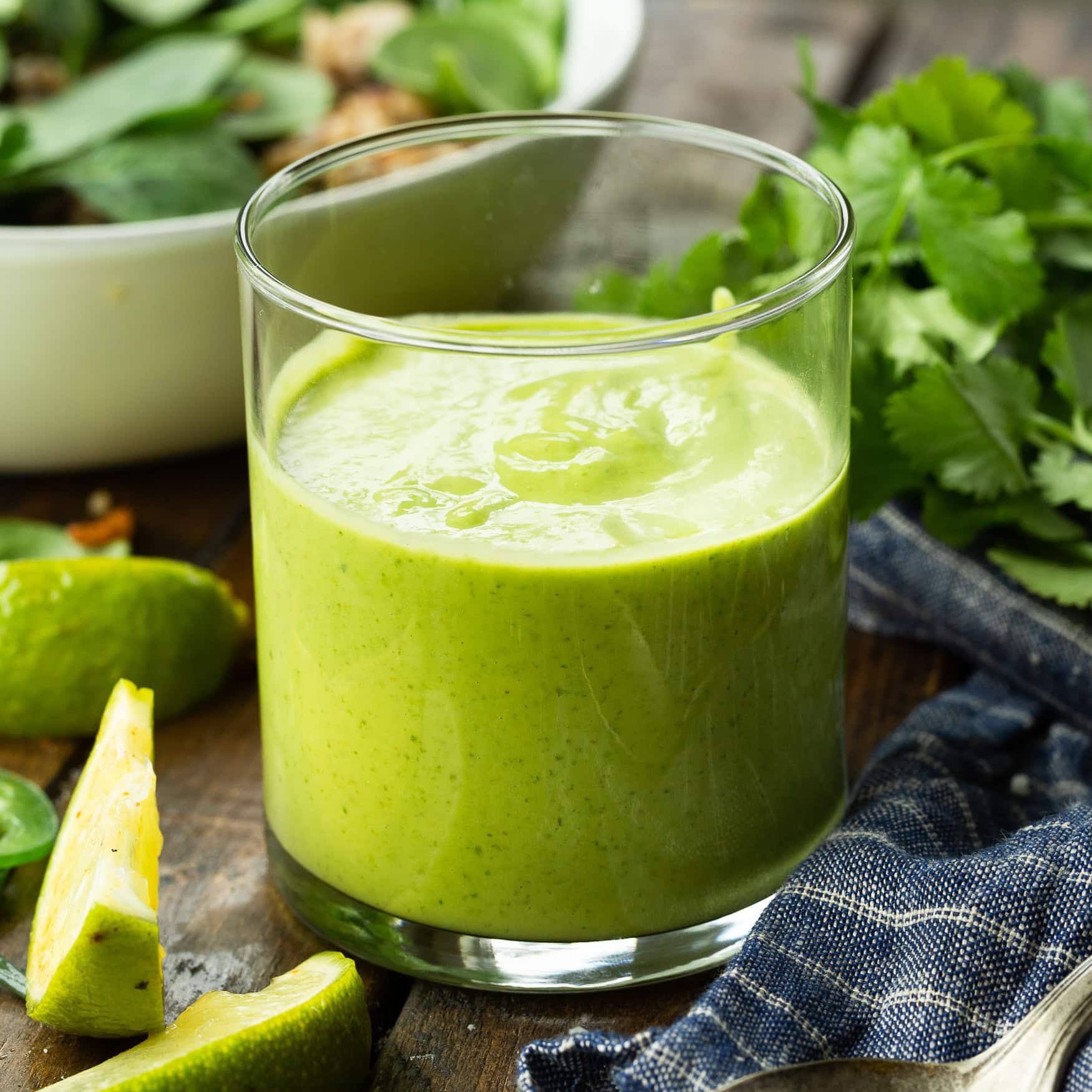 Avocado Cilantro Lime Dressing