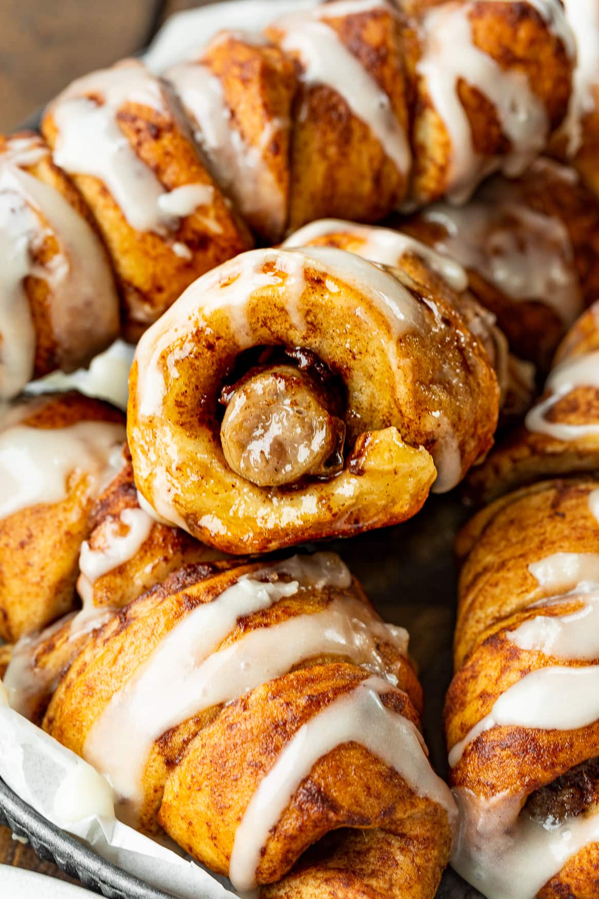 Cinnamon Roll Pigs in a Blanket Dunkers [+ Video] Oh Sweet Basil