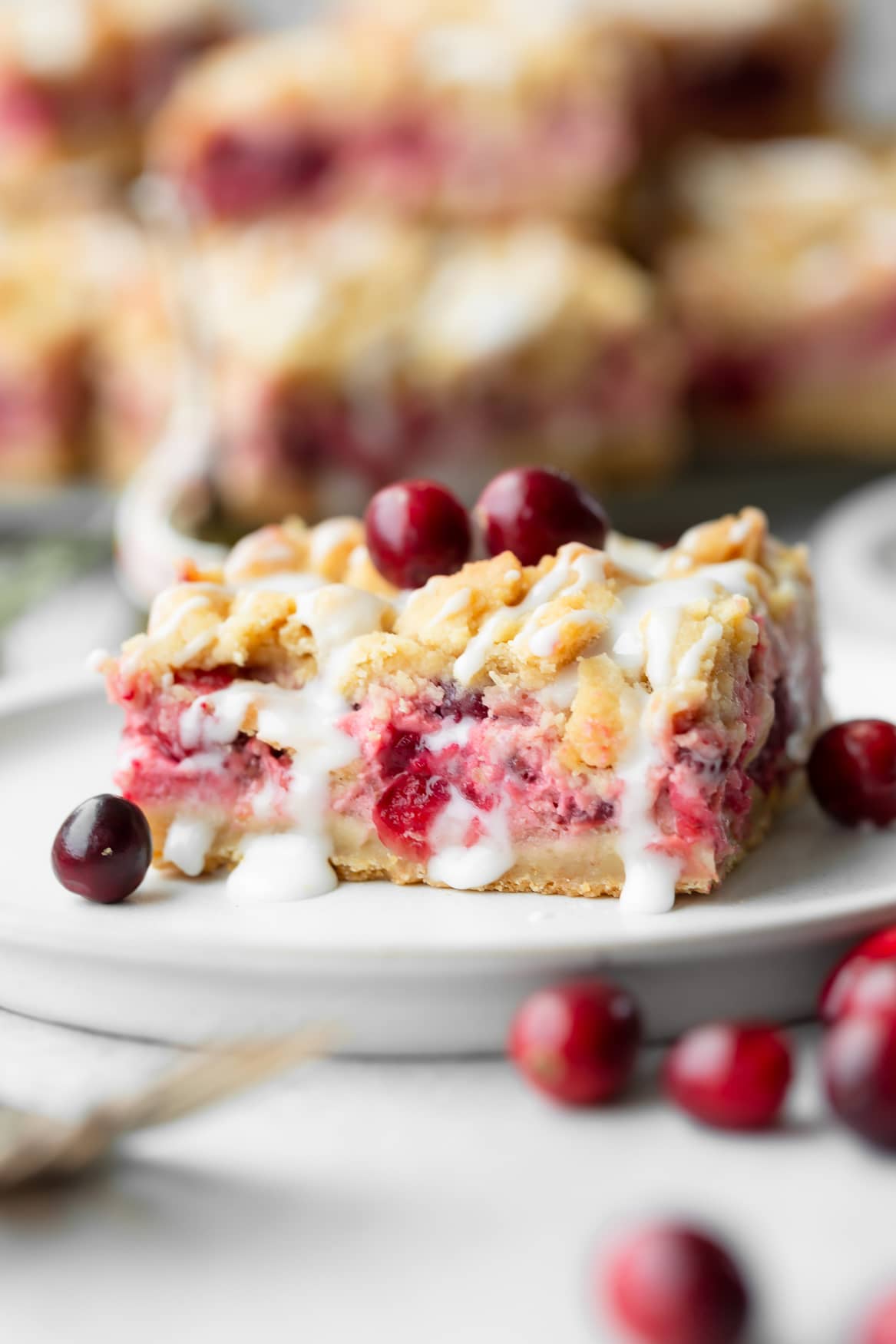 Cranberry Crumb Bars