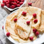 Perfect Crepes recipe ohsweetbasil.com