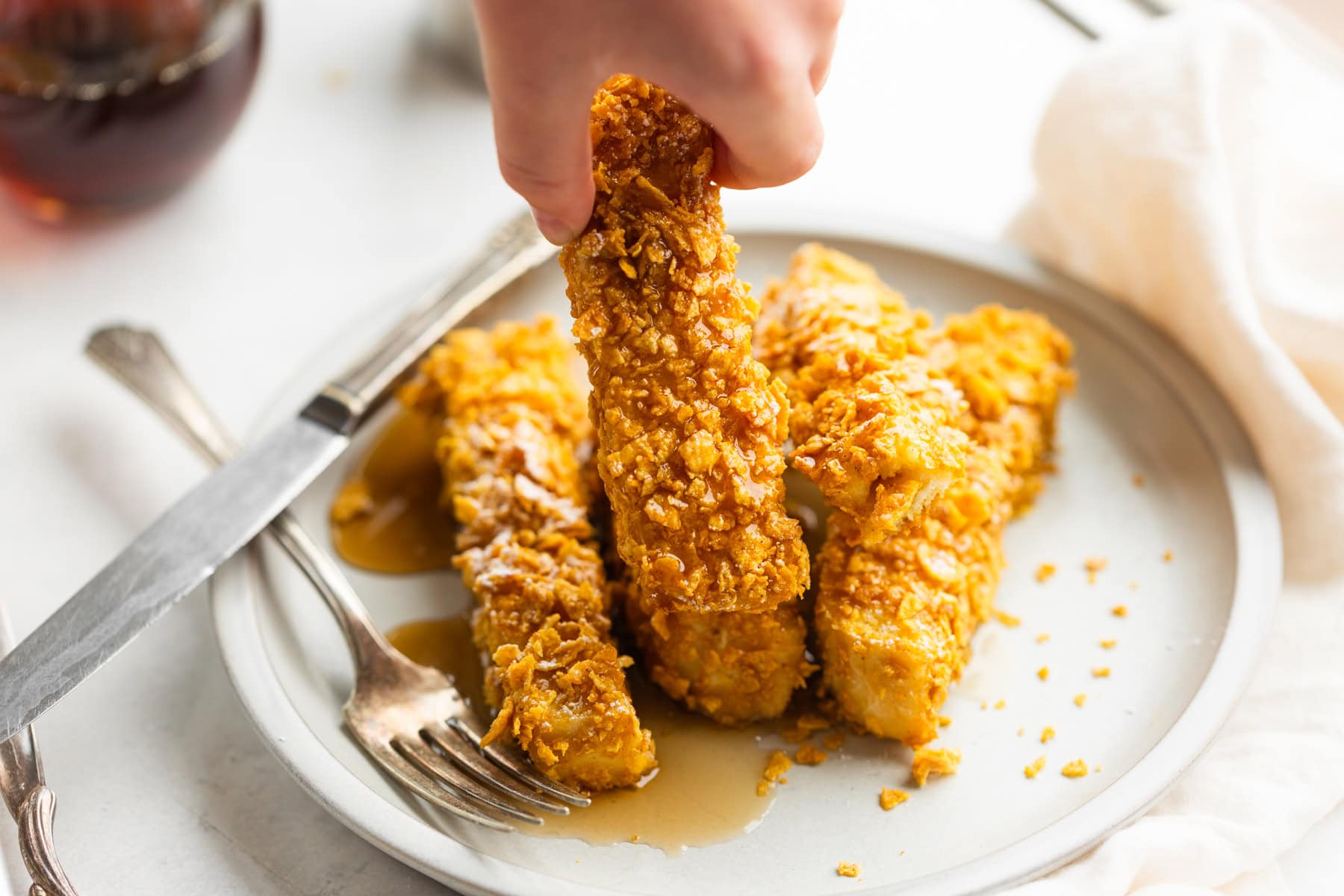 Cinnamon Crunch French Toast Sticks