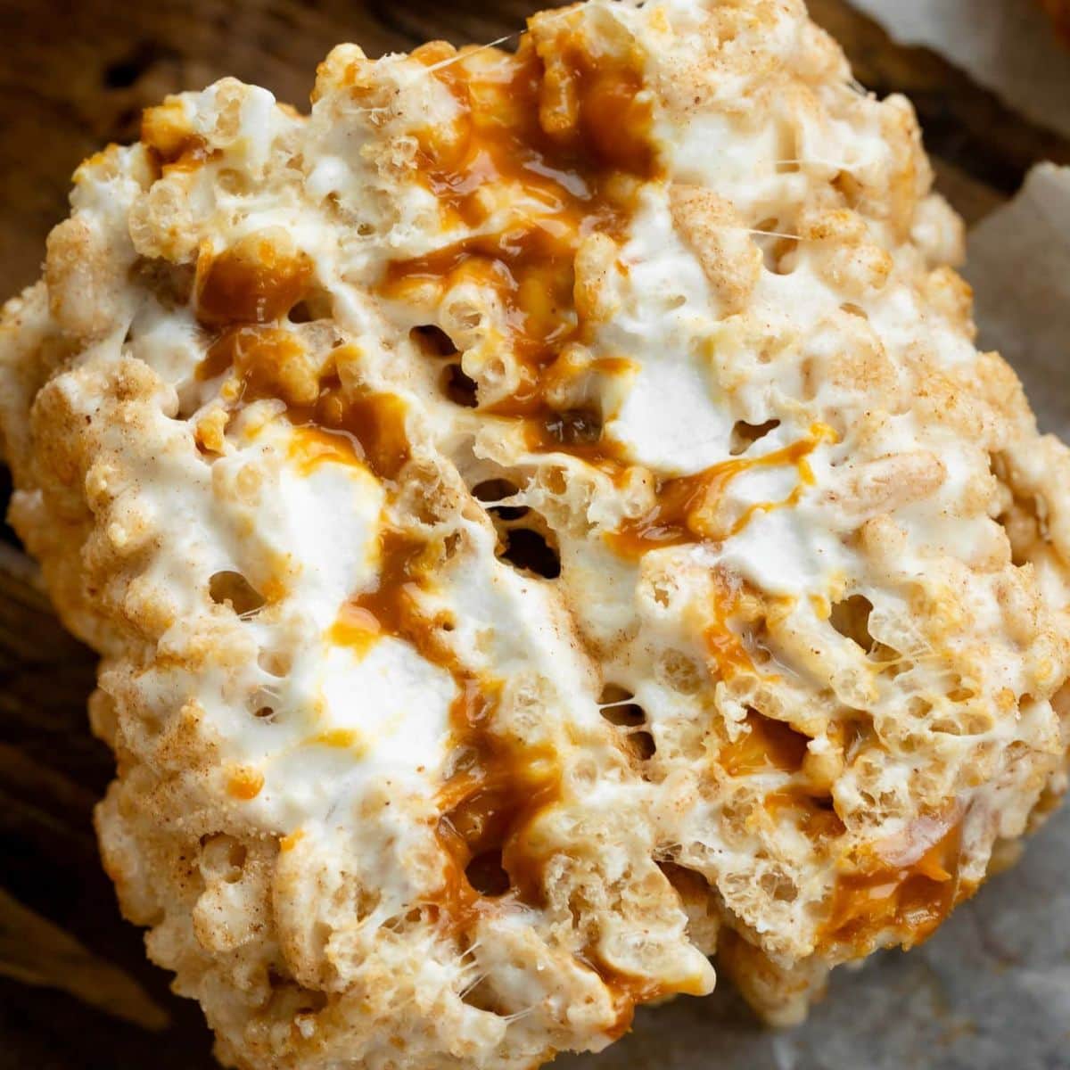 Brown Butter Dulce de Leche Rice Krispie Treats