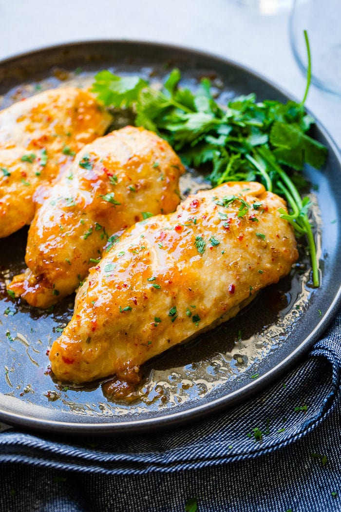 Oven-baked meat that’s tangy, juicy, and seasoned!