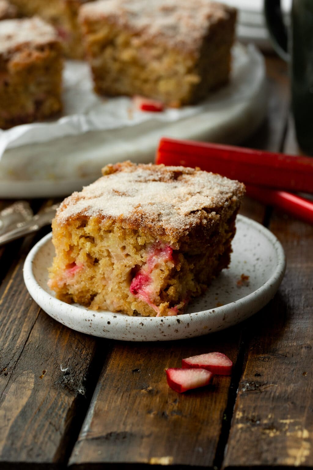 Easy Rhubarb Cake