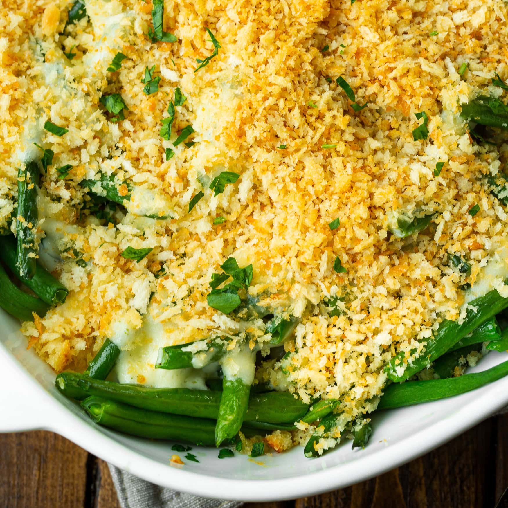 Fabulous Ranch Green Bean Casserole