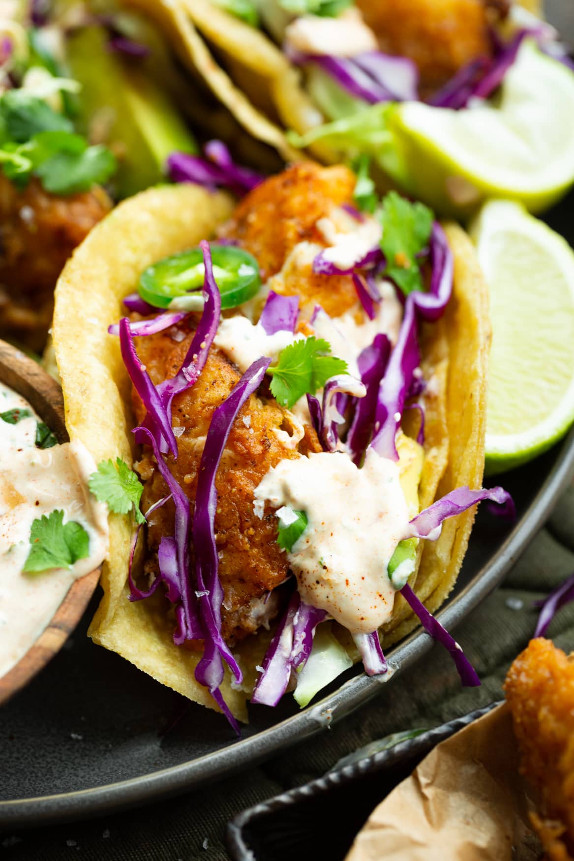 Easy Homemade Fish Tacos Recipe [+Video] - Oh Sweet Basil