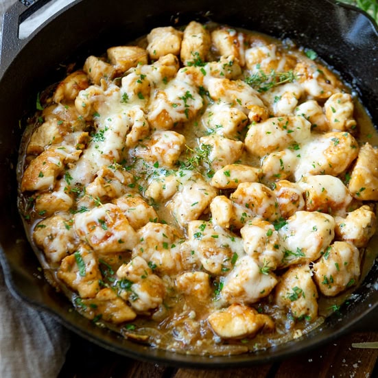 One-Pan French Onion Skillet