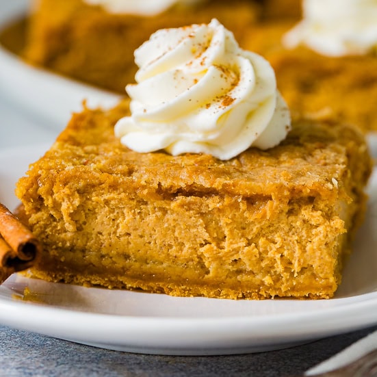 Gingersnap Pumpkin Bars