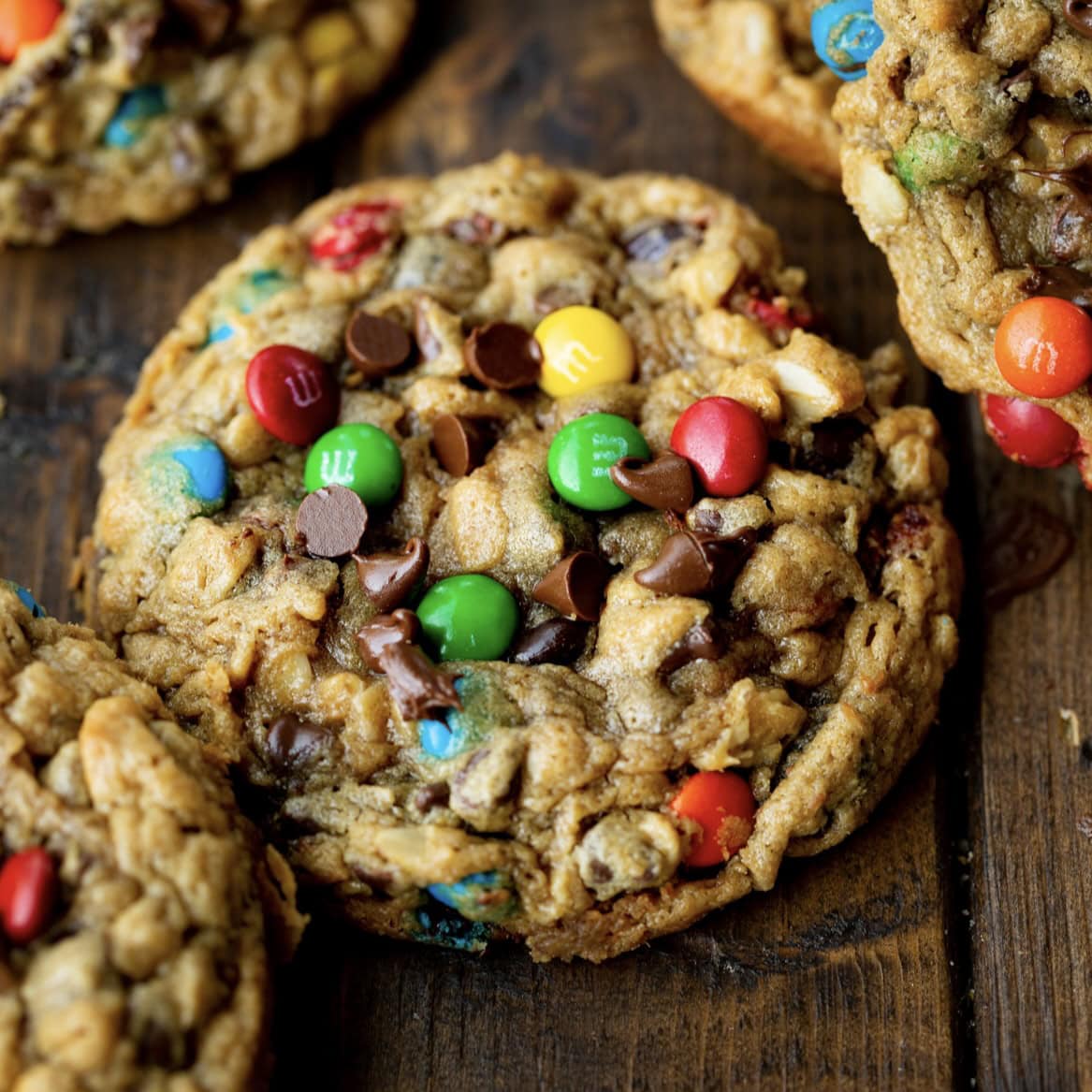 Gluten-Free Monster Cookies