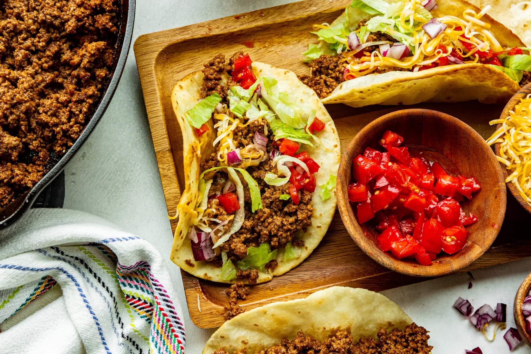 The Best Ground Beef Tacos — Ready in 20 Minutes