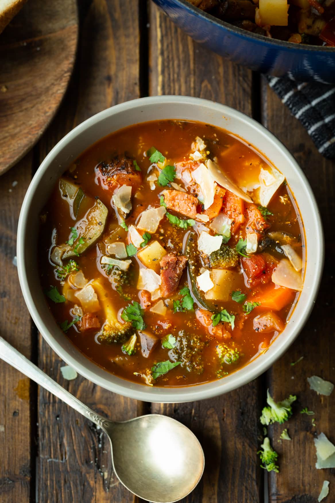 Ham and Vegetable Soup - Weight Watchers [+Video]