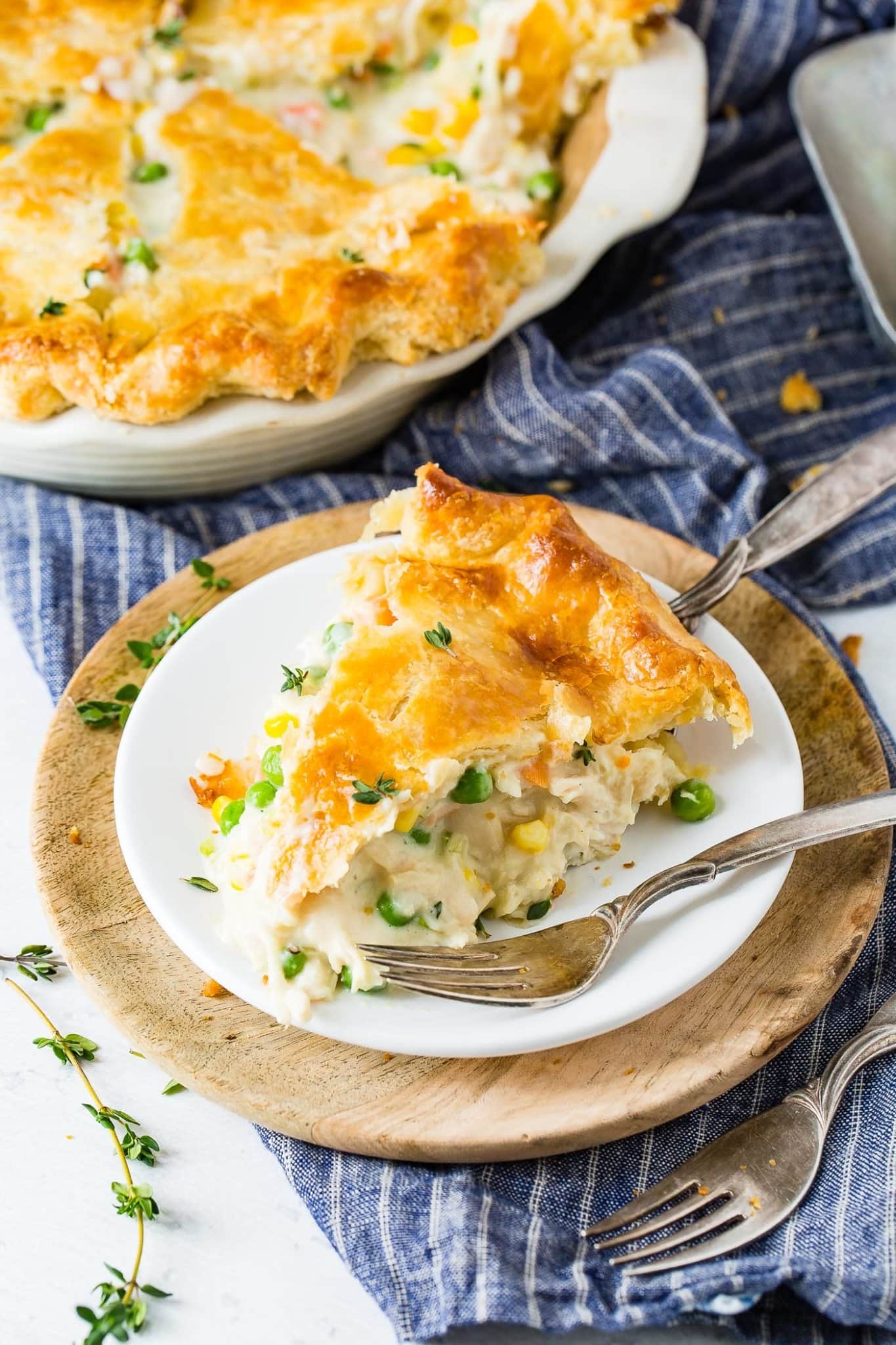 Homemade Chicken Pot Pie Recipe Oh Sweet Basil