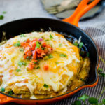 https://ohsweetbasil.com/one-skillet-enchilada-casserole-recipe/