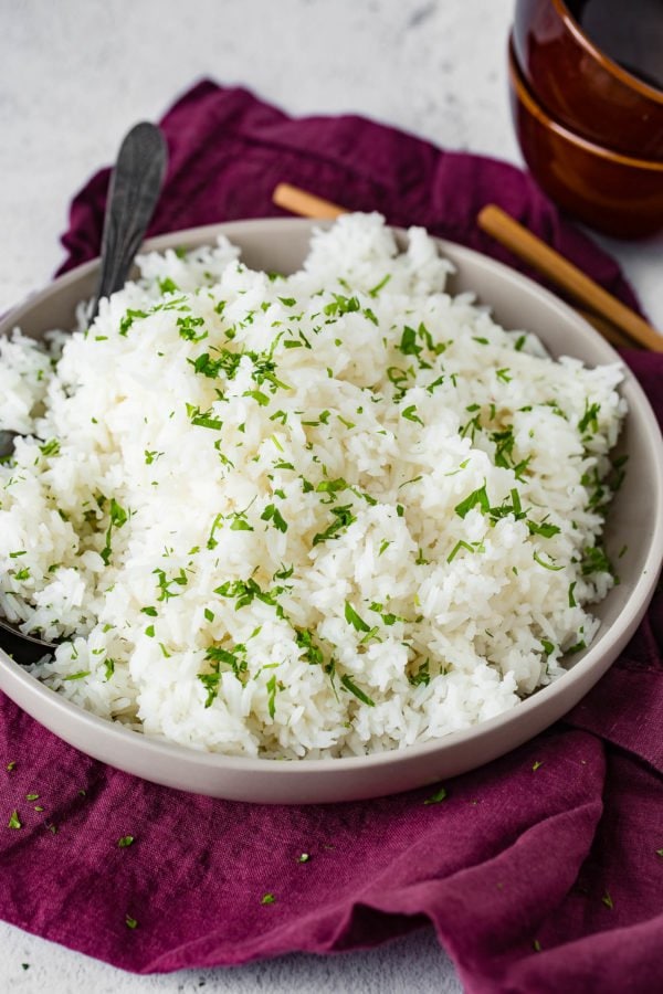 Curated visual reference: Cooking White Rice Stovetop With Lid Reference: How To Cook White Rice Video
