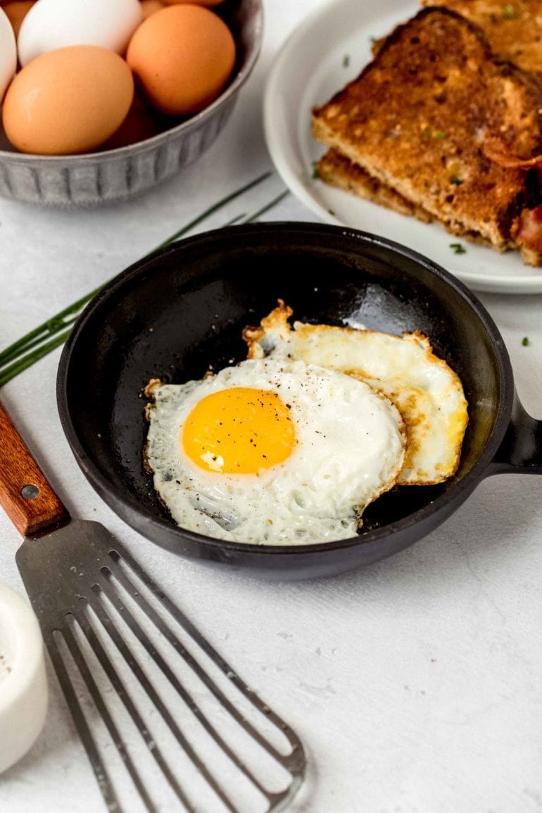 How to Cook a Fried Egg Oh Sweet Basil