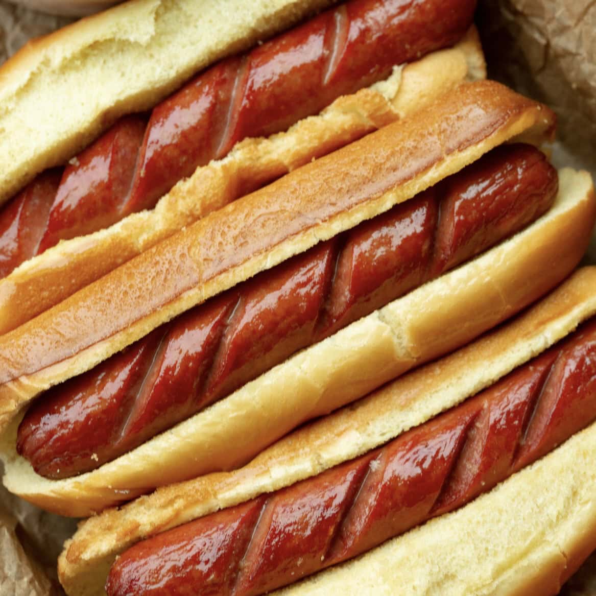 Easiest Air Fryer Hot Dogs