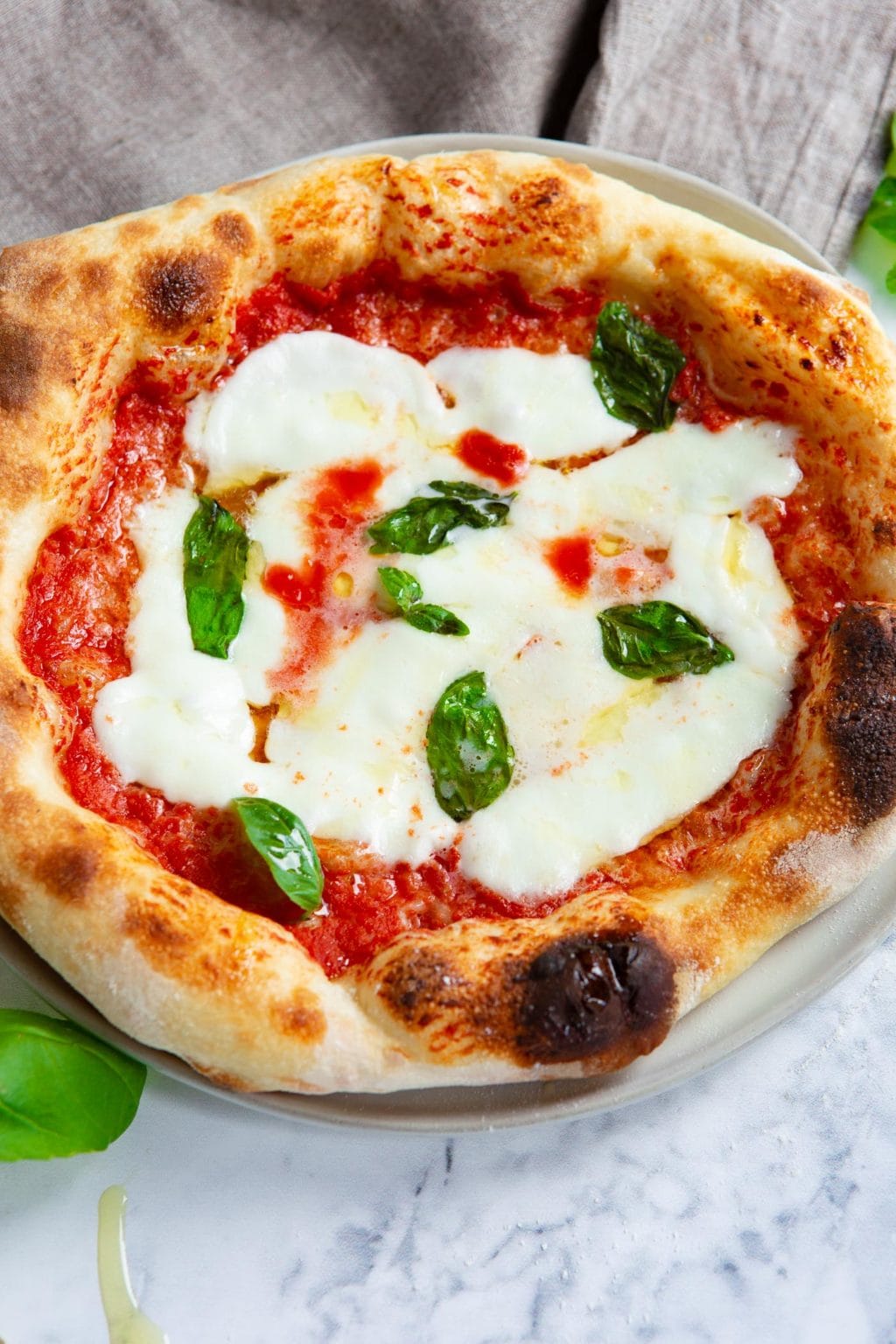 Classic Margherita Pizza Recipe Oh Sweet Basil