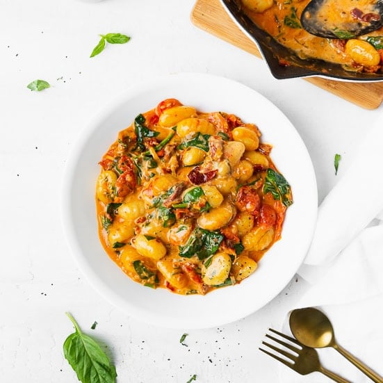 Creamy Sun Dried Tomato Gnocchi