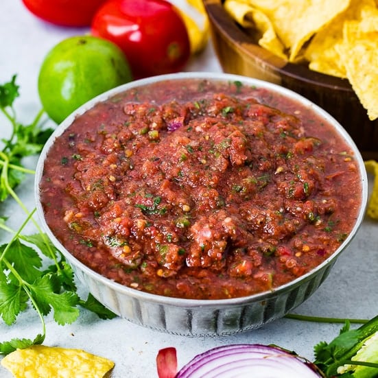 Best Restaurant Style Salsa