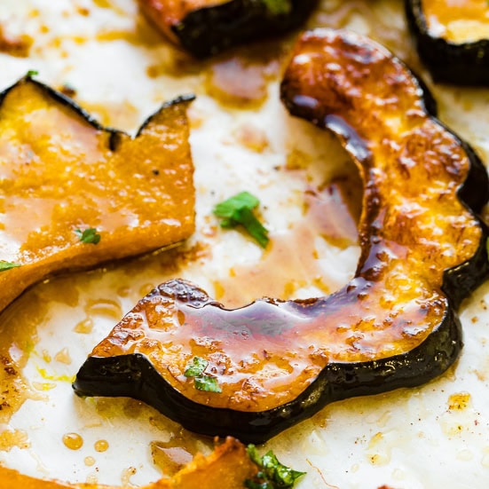 Roasted Holiday Acorn Squash