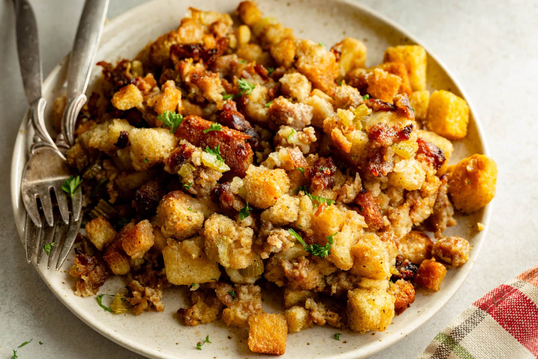 Better Than Your Mom’s Crockpot Stuffing