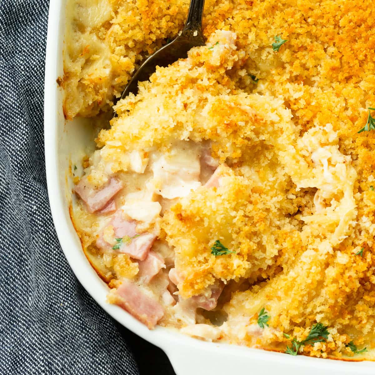 Chicken Cordon Bleu Casserole