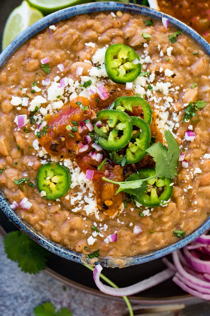 Better Than a Restaurant Instant Pot Refried Beans Oh Sweet Basil